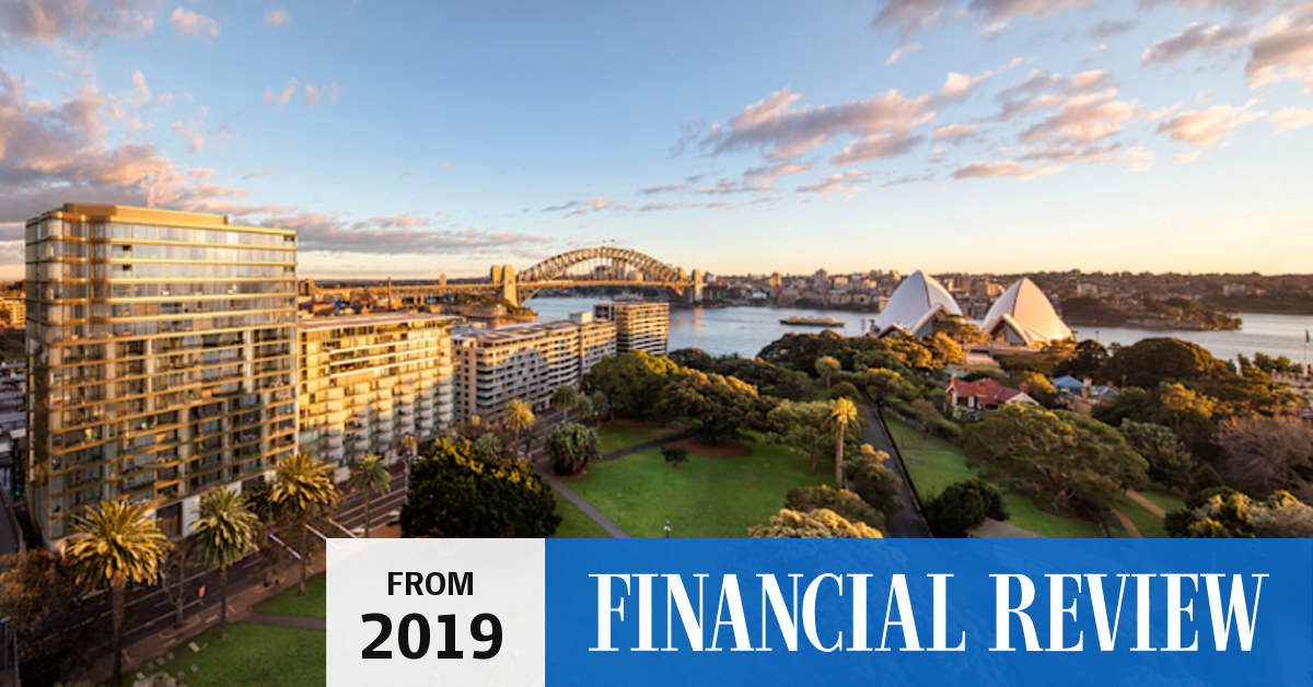 View of Works at Australia's most expensive apartments Opera Residences start